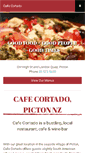 Mobile Screenshot of cafecortado.co.nz